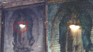 Milagre! Luz Misteriosa Apareceu No Ventre Da Virgem De Guadalupe.