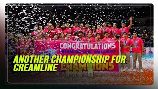 WATCH: Creamline celebrates another All-Filipino title | ABS-CBN News
