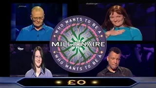 Who Wants To Be A Millionaire? | £0 Winners