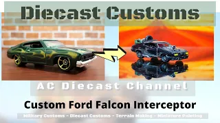 Diecast Customs - Ford Falcon Interceptor Mad Max