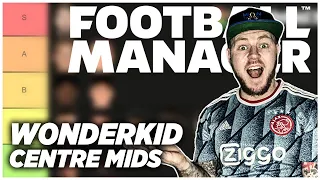 Wonderkid Centre Midfield Tier List on Football Manager