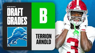 2024 NFL Draft Grades: Lions select Terrion Arnold No. 24 Overall | CBS Sports