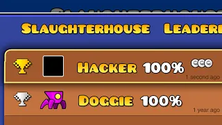 Hackers en Geometry Dash...