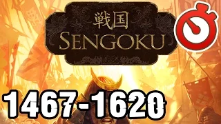 Sengoku - 1467 to 1620 Timelapse