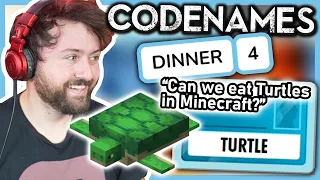 Codenames but we apply Minecraft logic to our clues | Codenames w/ Friends