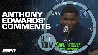 Anthony Edwards is a walking soundbite: Reaction to his comments on Steve Kerr | NBA Today