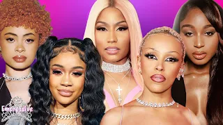 Saweetie's team claim Nicki Minaj & Ice Spice COPIED her "Barbie song"? | Doja Cat, Normani, & more