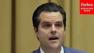 'Do You Realize How Ridiculous It Sounds?': Matt Gaetz Rips Into ATF Regulations