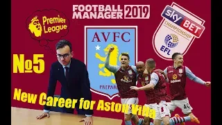 Football Manager 2019 - Карьера за Астон Виллу - #5 [ В лидерах ]