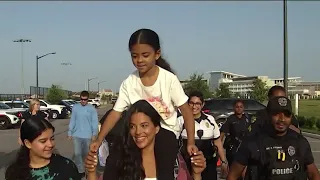 Kissimmee police accompany fallen officer’s youngest daughter to first day of kindergarten