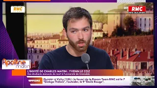 Le Coz : "Il y a une chasse aux étudiants de droite sur le campus"