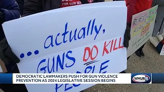 Democratic lawmakers in NH push for gun violence prevention bills