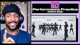 DANCER REACTS TO ITZY | ITZY Performance Practice   MAMA 2021 REACTION | KPOP XMAS DAY 8