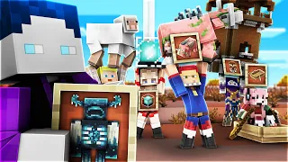 WER SAMMELT DIE MEISTEN ITEMS, MONSTER & STRUKTUREN? (XXL CRAFT ATTACK FORCE BATTLE)