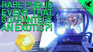 RARE PUBLIC EVENT THAT GUARANTEES AN EXOTIC?! | Destiny 2: Lightfall