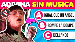 RETO MÚSICA 😲🎶 ADIVINA LA CANCION POR SU VIDEO MUSICAL SIN MUSICA - TriviaTime