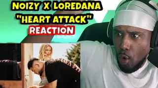 Noizy x Loredana - Heart Attack REACTION 😳 🔥🔥