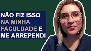 Não fiz isso na minha faculdade e me arrependi - Prof. Fran - Descomplicando o Direito