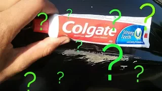 Can Colgate really Remove Scratches  ||Lets Find Out||True Aur False||must watch