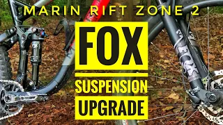 Fox Suspension Upgrade On My Marin Rift Zone 2