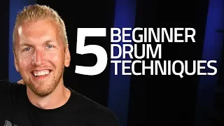 5 Beginner Drum Techniques You Must Know