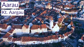 Aarau, Switzerland | 4K Drone Footage