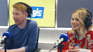 Domhnall Gleeson, Margot Robbie – and the difficulty of ordering a Starbucks! | Magic Radio