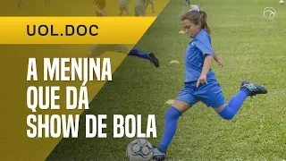 NATÁLIA, A ÚNICA MENINA A TREINAR EM UM TIME PROFISSIONAL DE BASE