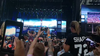 Eminem bringing out 50cent LIVE Patiently Waiting - London Twickenham stadium 2018 Revival Tour