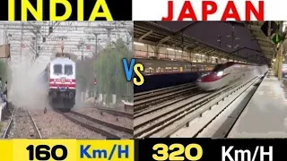 India vs japan train speed, | indian railways vs japanese railways