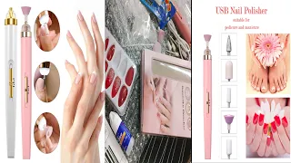 Salon Nail//Finishing Touch Flawless Salon Nails//New easy to use salon nails