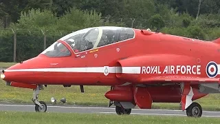 4Kᵁᴴᴰ RIAT 2019 RAF Red Arrows Royal Air Force celebrates with spectacular air show 4K