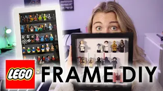 Making a LEGO Minifigure Frame | Easy & Cheap DIY Display