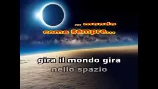 IL MONDO -Jimmy Fontana  - KARAOKE -VERSION - VIDEOKARAOKEMANIA