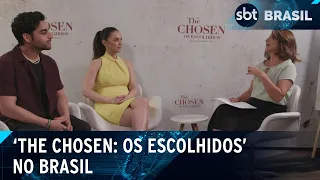 Entrevista com o elenco da série ‘The Chosen’ | SBT Brasil (23/03/2024)