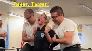 Taser, Taser!!!! Who had the best reaction?