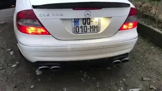 Mercedes-Benz CLK 320 w209 Modifed Exhaust