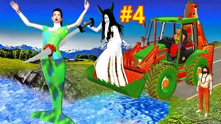 पानी के नीचे Matchsticks वाली चुड़ैल जेसीबी Underwater Jalpari Ki Beti Nagin JCB #4 Hindi kahaniya