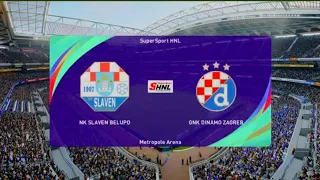 NK Slaven Belupo vs GHK Dinamo Zagreb | PES SHNL 23/24,