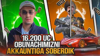 20000 MING UC OBUNACHIMIZGA TEKINGA BERDIK 1000 UC GA X SUIT OMADNI QARELAR 🇺🇿