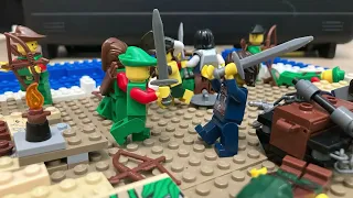 Lego battle the Forest people, and the adventures of the lost treasure