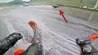 LONGEST MOTORCYCLE SLIDE EVER - How NOT to Ride
