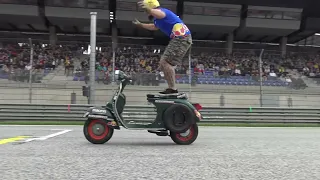 Vespa world record on the Formula1  track at the Red Bull Ring