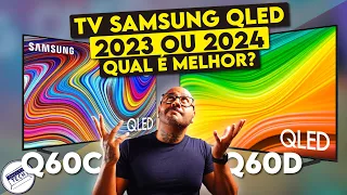 Comparativo Tv Samsung QLED Q60C ou Q60D? O que muda e qual vale mais a pena comprar?