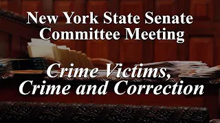 Senate Standing Committee on Crime Victims, Crime and Correction - 05/06/2024