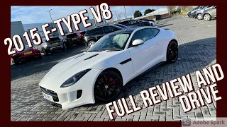 JAGUAR F-TYPE R V8 Supercharged Full Review and Drive with Exhaust Sounds!!!