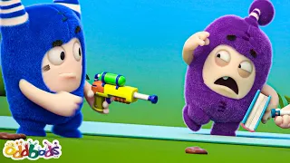 🧼 No Soapy Water Blasters! 🧼 | Baby Oddbods | Funny Comedy Cartoon Episodes for Kids