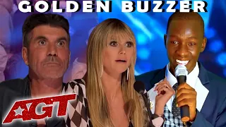 GOLDEN BUZZER: 18YR OLD KENYAN BREAKS AGT HISTORY, SIMON COWELL LEFT IN AWE/ AGT 2024