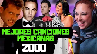 REACCIONANDO | MEJORES CANCIONES MEXICANAS 2000 | Vocal coach REACTION & ANALYSIS