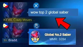 I MET TOP 2 GLOBAL SABER IN A MATCH ( he challenge me 1v1 )